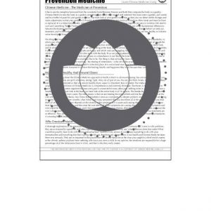 Prevention Medicine | Learn Chinese Medicine Living