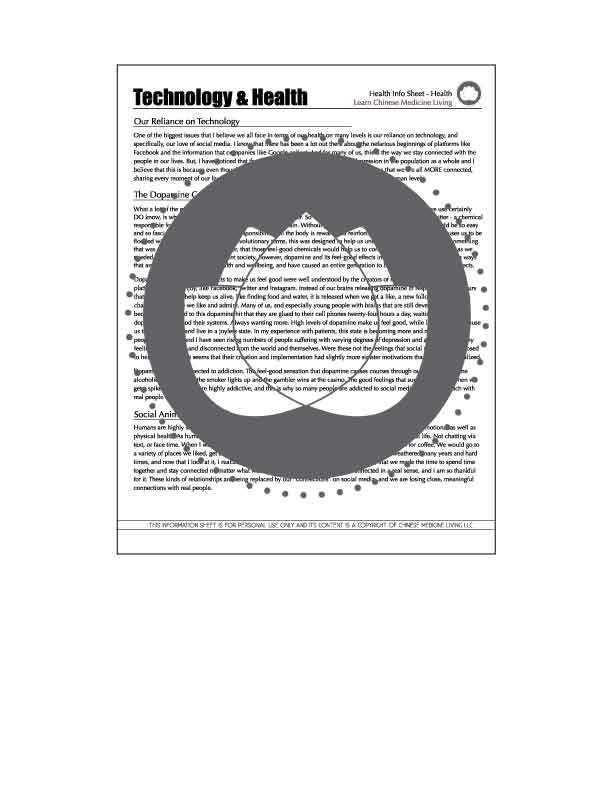 Technology & Health | Learn Chinese Medicine Living